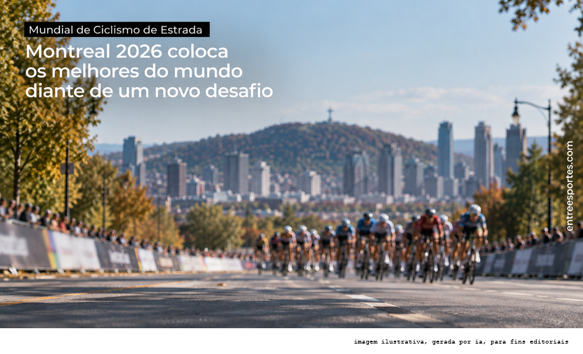 Mundial de Ciclismo de Estrada 2026: Montreal coloca subida, distância e estratégia no centro da prova