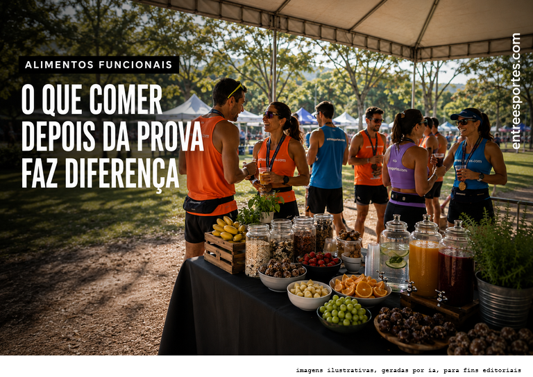 Alimentos Funcionais: quando a base nutricional passa a fazer parte da estratégia do atleta