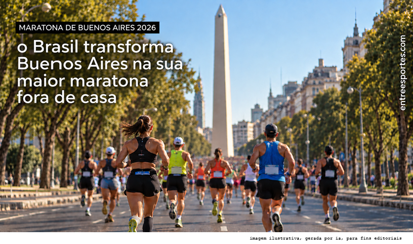 Maratona de Buenos Aires 2026: Quênia domina os 42k, Brasil invade a prova e o vento muda a corrida