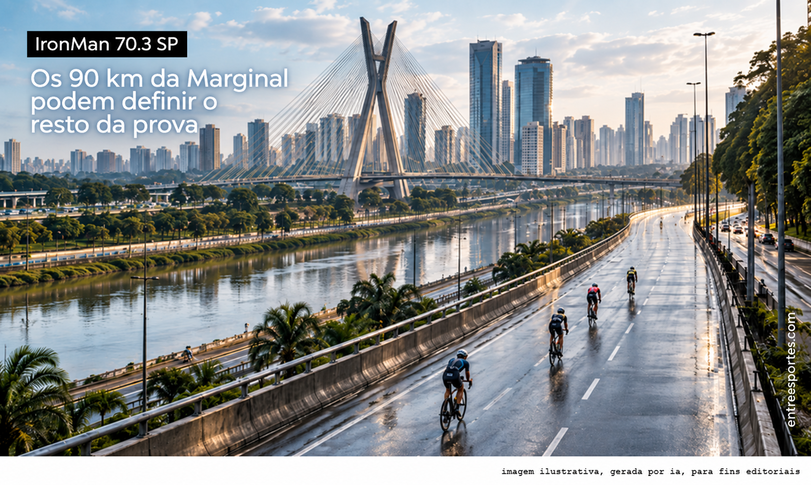 IRONMAN 70.3 São Paulo 2026: a chuva mudou a prova, mas a decisão começou muito antes da largada