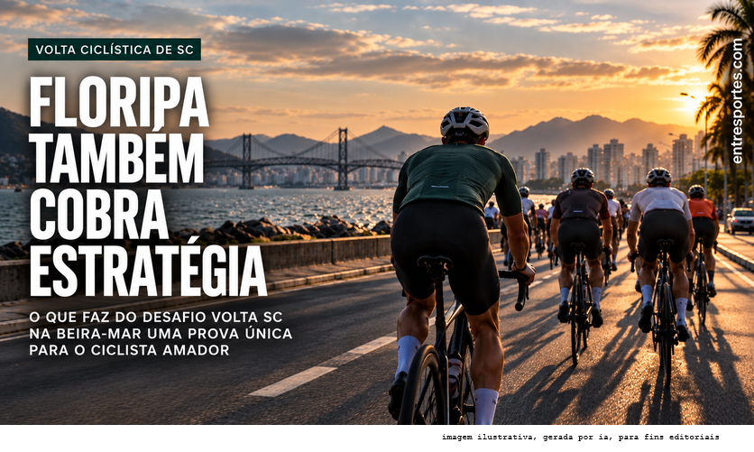 Desafio Volta SC Florianópolis 2026: a última pedalada da Volta SC coloca o ciclista amador no centro da experiência