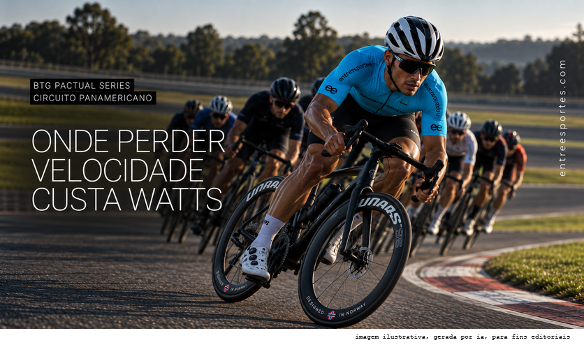 BTG Pactual Bike Series: a pista de testes da Pirelli onde perder velocidade custa watts