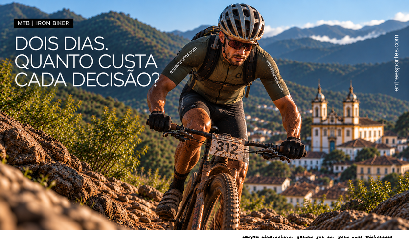 Iron Biker Brasil 2026: dois dias de XCM, uma cidade marcada pela mineração e uma prova que cobra muito mais do que potência