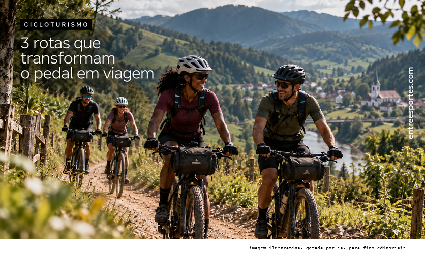 O cicloturismo começa quando o ciclista para de contar apenas quilômetros