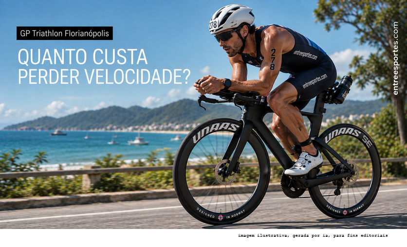 GP Triathlon Florianópolis: 100 km de ciclismo exigem estratégia antes de exigirem velocidade