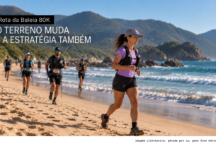 Rota da Baleia 80K: a estratégia muda quando o piso começa a cobrar das pernas