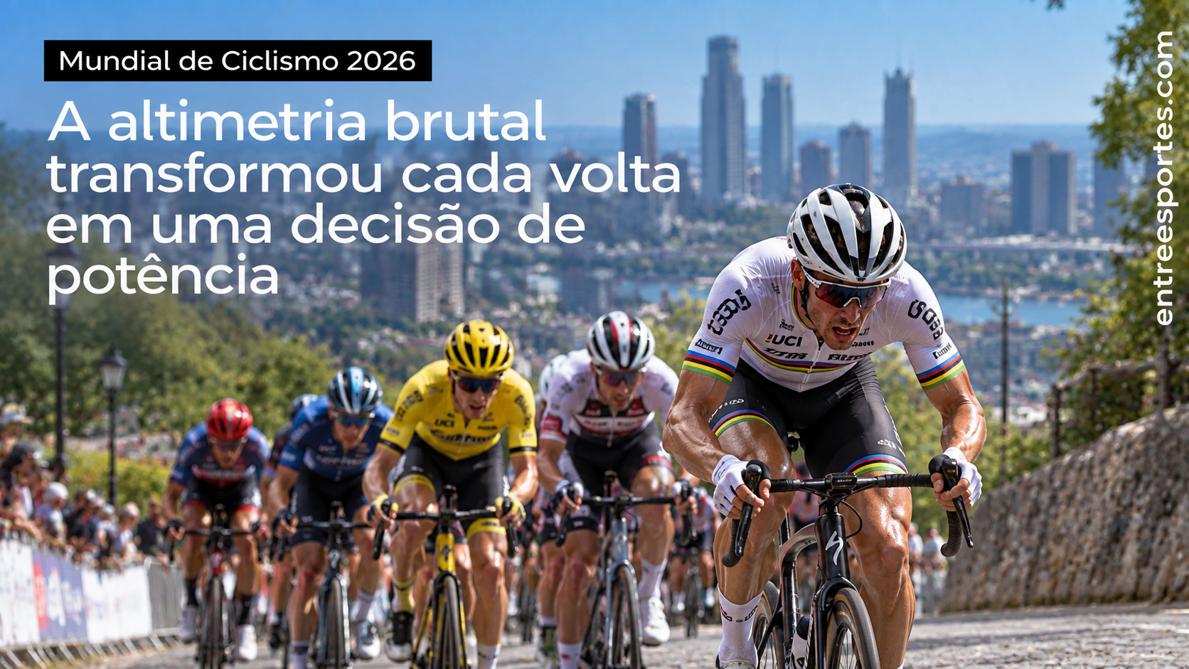 Mundial de Ciclismo de Estrada 2026: Altimetria brutal e o Raio-X de todas as etapas em Montréal