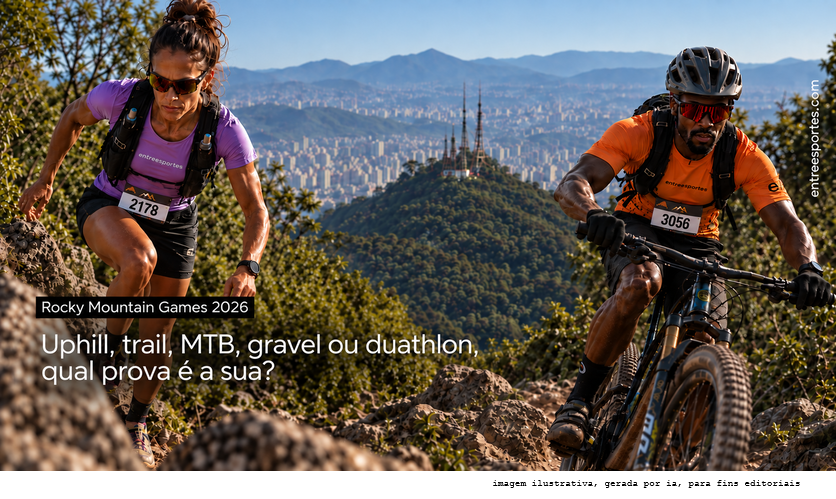 Rocky Mountain Games 2026: trail run, MTB, gravel e duathlon disputam o Pico do Jaraguá