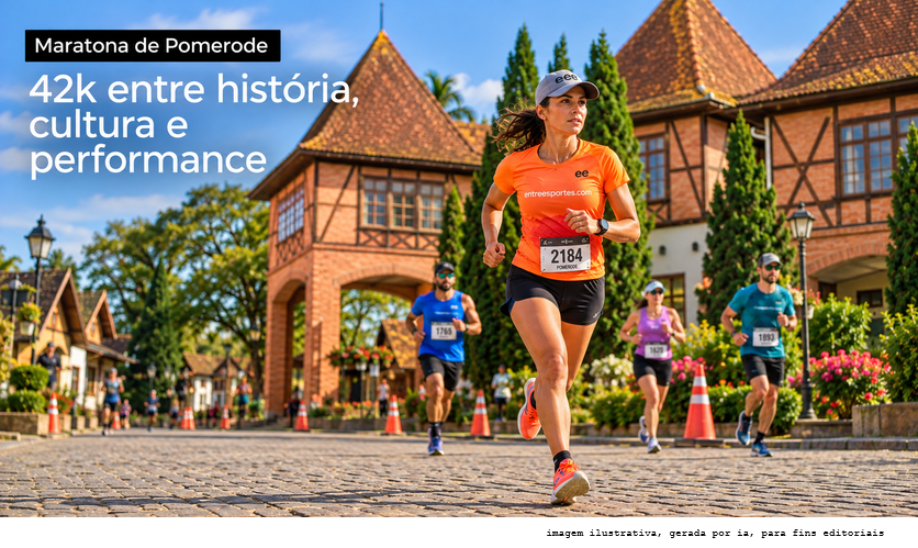 Maratona Internacional de Pomerode 2026: percurso, estratégia e o Vale Europeu dentro dos seus 42k
