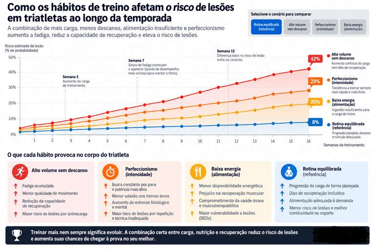 O primeiro risco está em confundir compromisso com acúmulo de treinamento