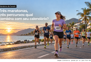 Três maratonas em Florianópolis, três percursos e uma decisão de calendário
