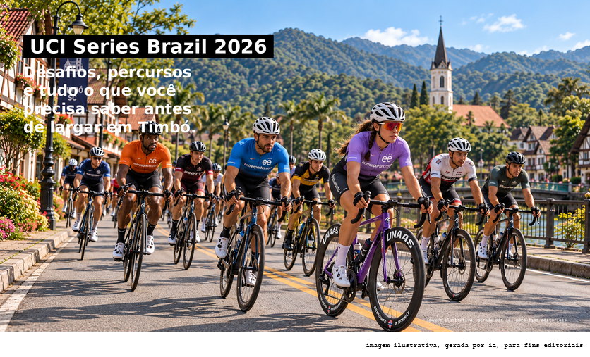 UCI Gran Fondo World Series Brazil 2026: Timbó coloca a estratégia de prova e a classificação mundial na mesma conta